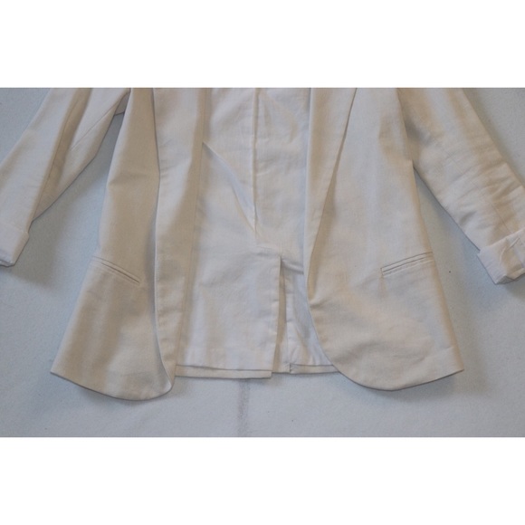 Love...ady Linen Blend Blazer Size XS - Picture 5 of 10